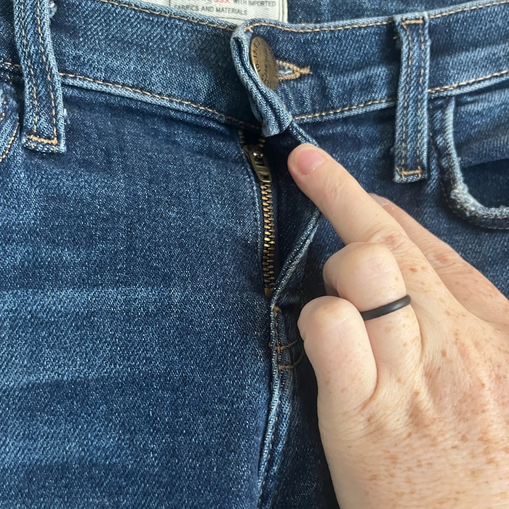 Current/Elliott skinny‎ distressed denim jeans size 26 - Picture 4 of 6